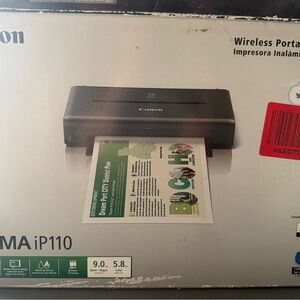 Canon Pixma iP110 Wireless Mobile Printer w/ Airprint And Cloud Compatible